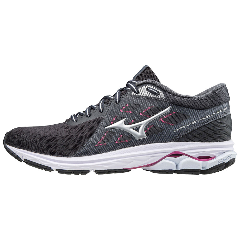 Womens Mizuno Wave Kizuna 2 Running Shoes Grey/Silver Philippines (EPQUDF943)